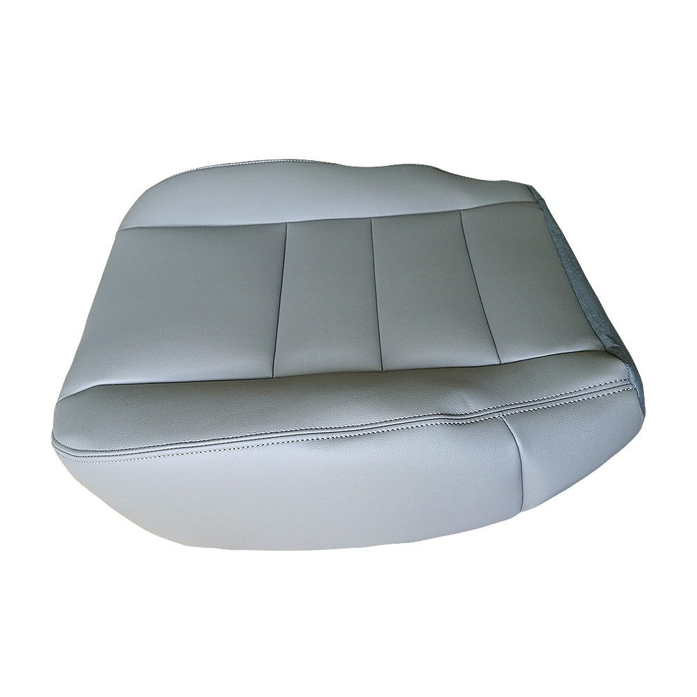 Driver Bottom Leather Seat Cover For 2003 2004- 2007 Ford F250 F350 Lariat Crew