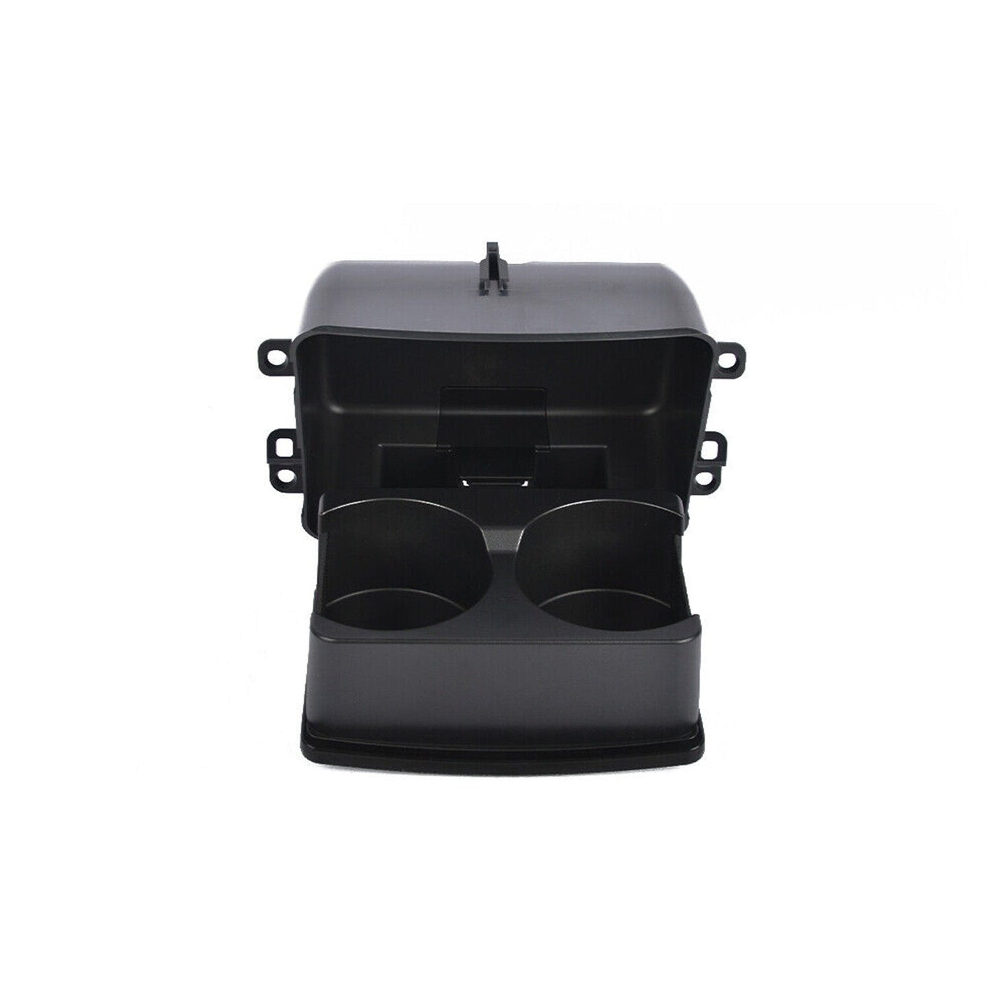 Front Center Console Cup Holder Rear Seats Black for Ford Explorer 2016 2018