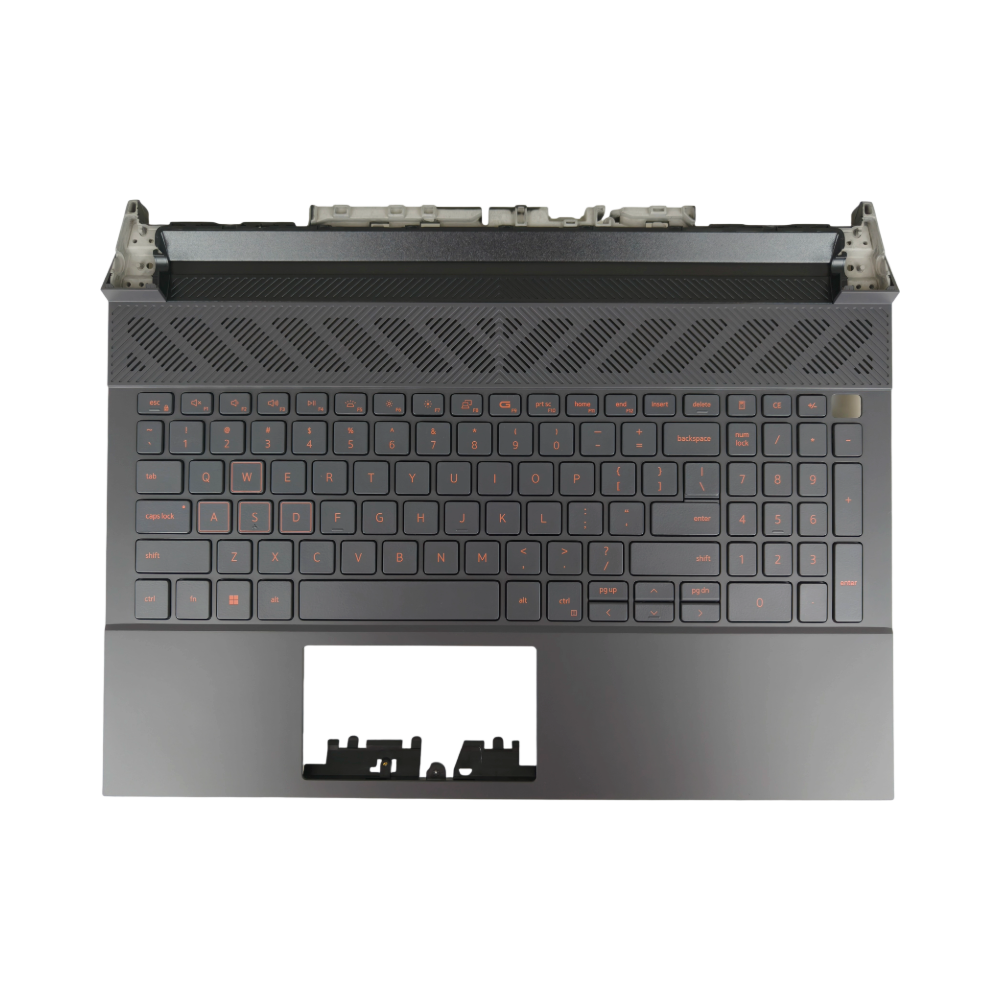 New 00144H Palmrest Case Keyboard Red Backlit For Dell G15 5530 5531 5535 2023