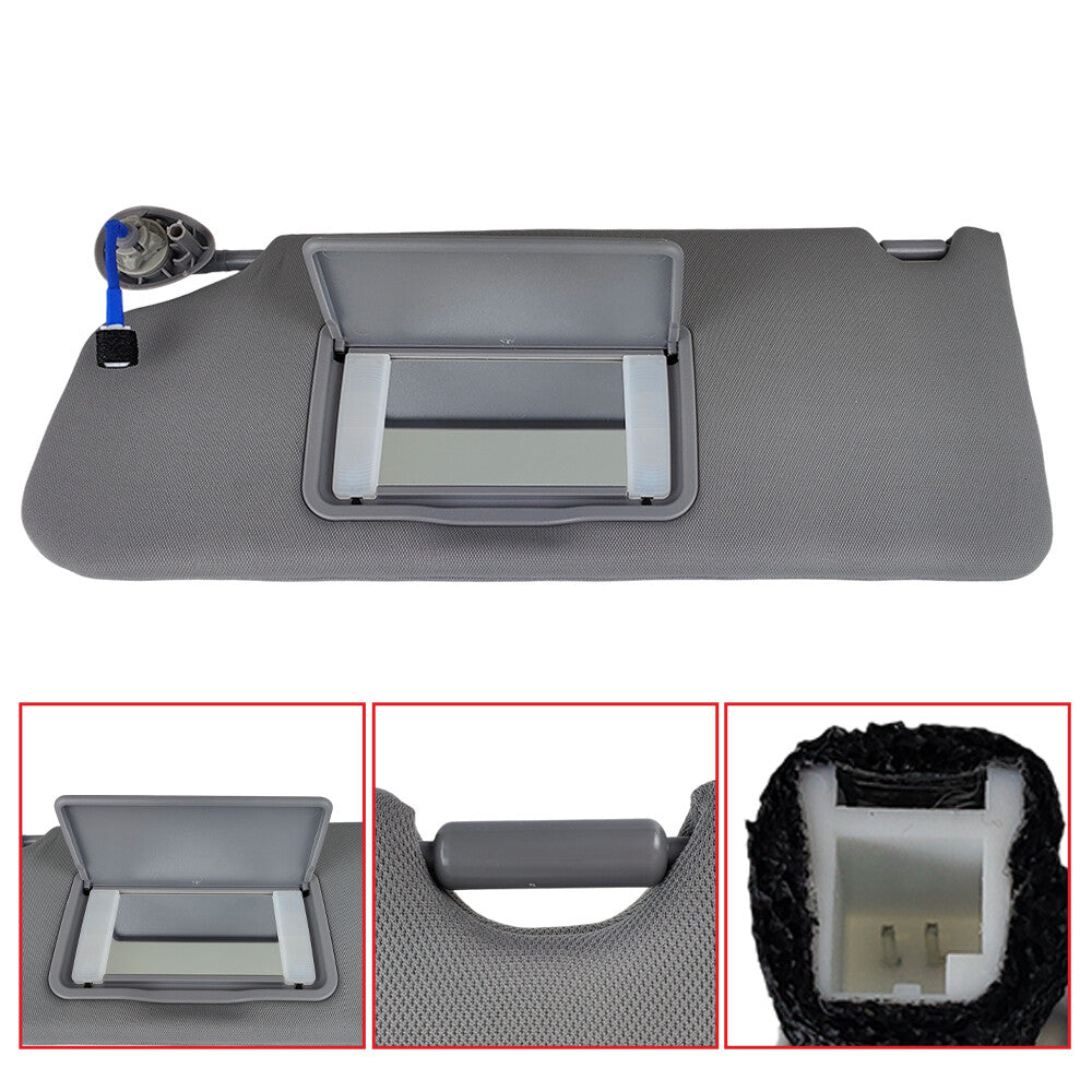 83280SZAA01ZA Sun Visor w/ Light Left Driver Side Fit For Honda Pilot 2009-2015