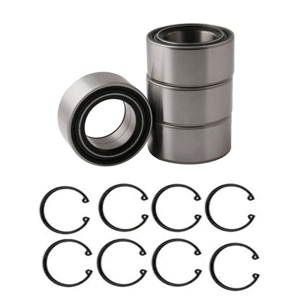 Front & Rear Wheel Bearings & Ring Clip For Polaris RZR 900 1000 2011-2020