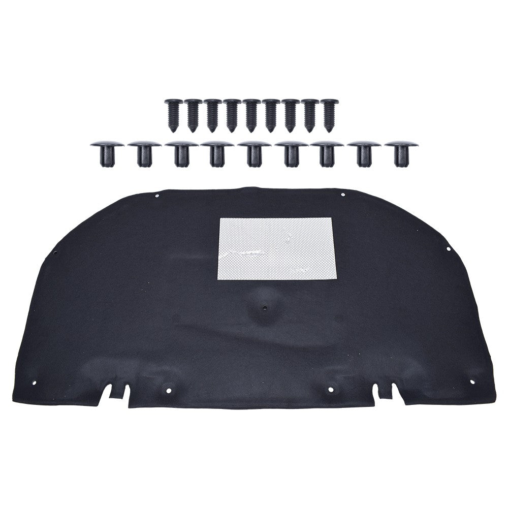 For Toyota Camry 2018-2022 Cotton Hood Engine Sound Heat Insulation Pad Black