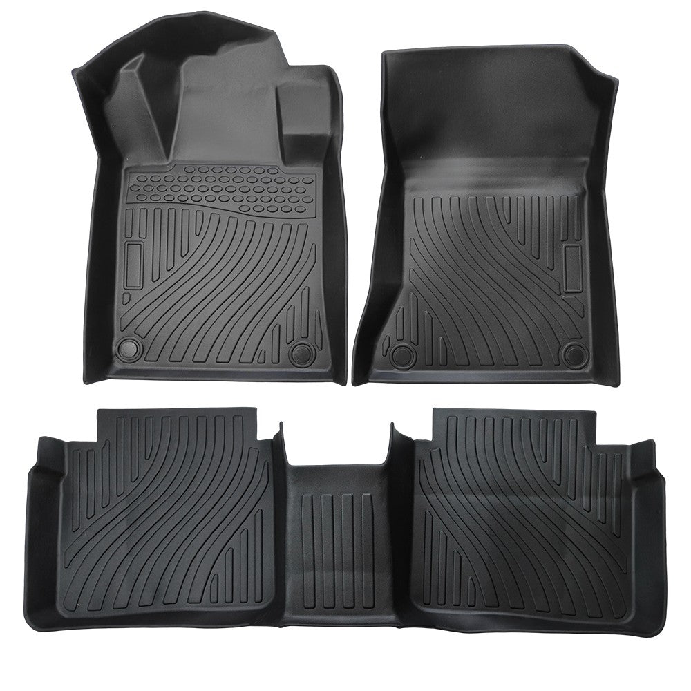 3PCS All-weather For 2019-2024 Nissan Altima 3D TPE Liners Floor Mats Floor Mats