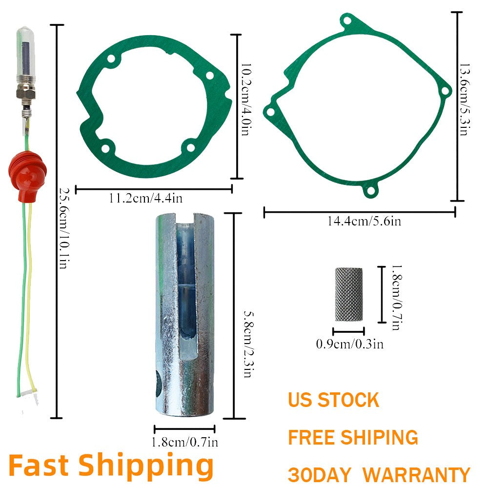 12V 3KW 8KW Glow Plug Car Air Diesel Parking Heater Kit with Removal Tool