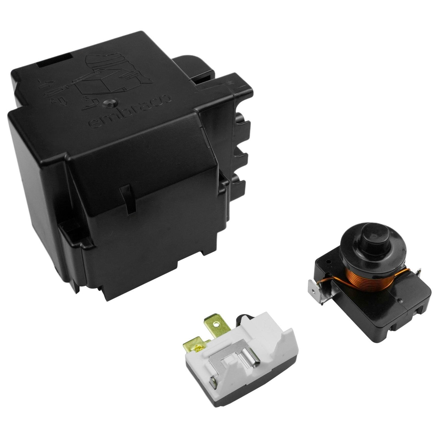 Refrigerator Relay and Overload kit 5304499966 for Electrolux Kenmore Tappan