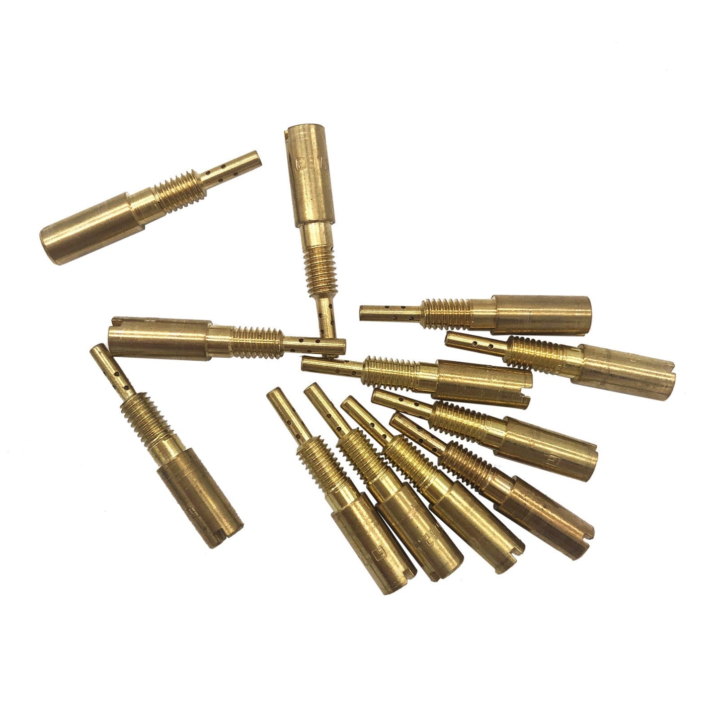 12 x Brass Pilot Jet for Pilot Jets Slow Jet For Mikuni Carb VM28 /486