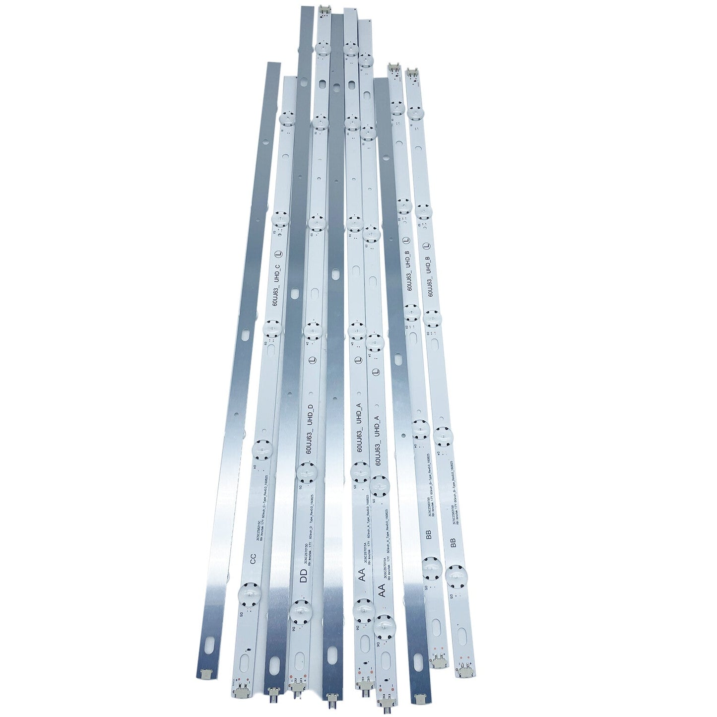 LED Strips for LG 60UJ6300 60UJ6050 60UJ634V for Innotek 17Y 60 inch ABCD