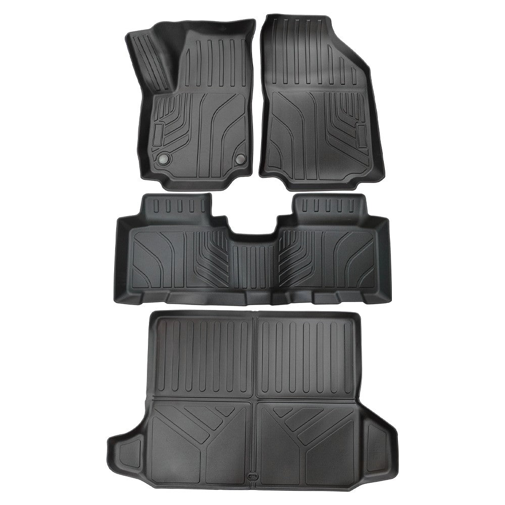 All Weather Front + Rear Floor Mats + Cargo Liner For 2018-24 Chevrolet Equinox