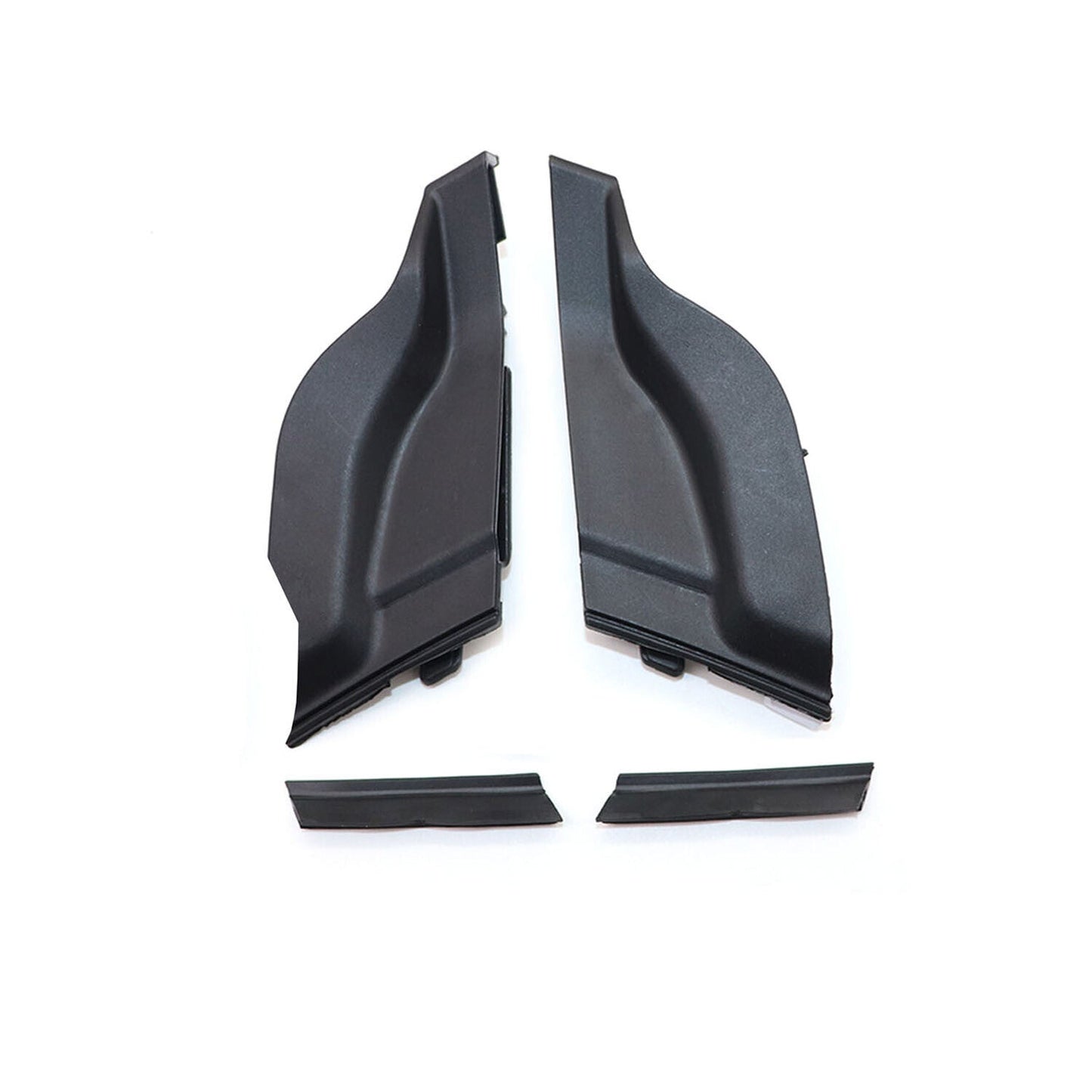 Front Windshield Wiper Side Cowl Extension Cover Trim For 2010-2015 Toyota Prius