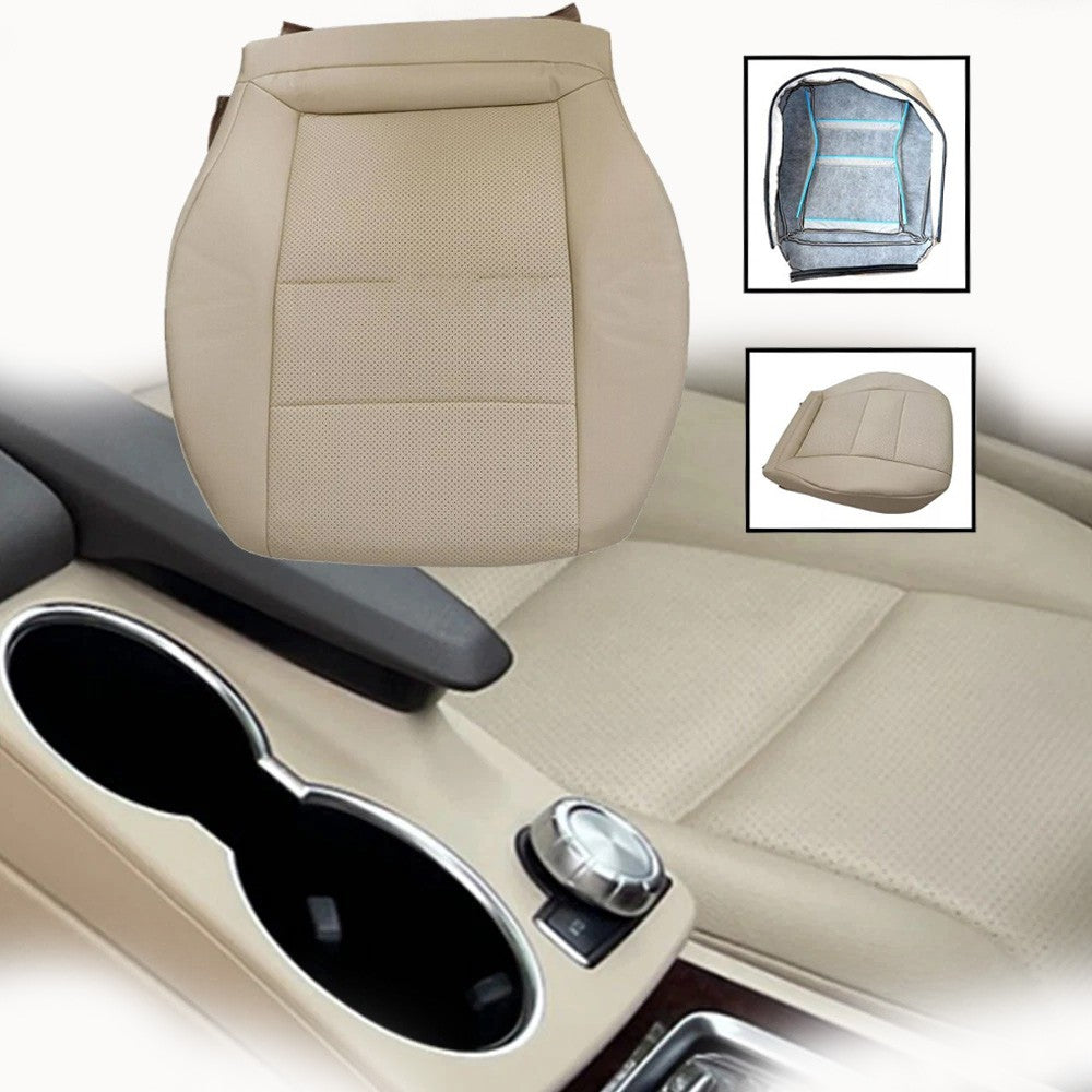 For 2008-2015 Mercedes Benz GLK350 US Driver Bottom Replacement Beige Seat Cover