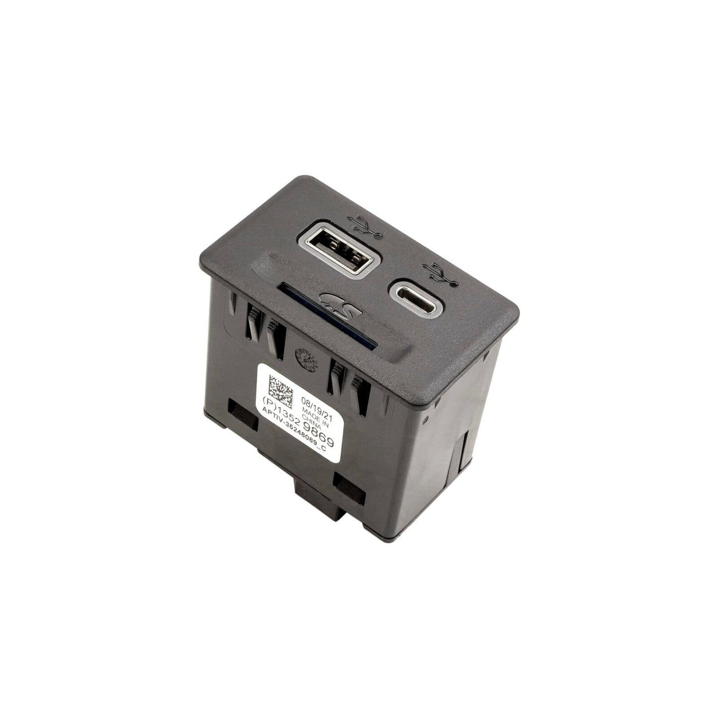 Center Console Auxiliary USB Receptacle Adapter