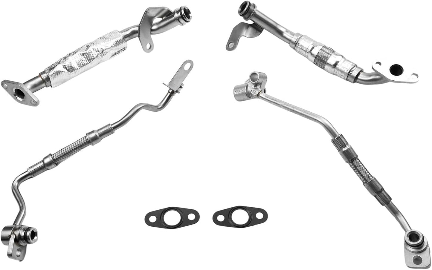 Turbo Charger Coolant Hose Line Kit 11427563713 For Base 3.0L L6 BMW 335i 335xi