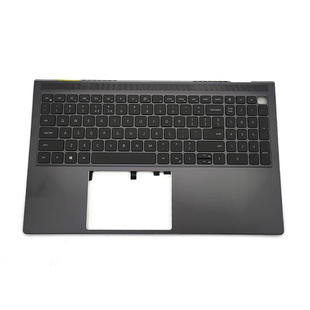 New Palmrest Upper Case Backlit US Keyboard For Dell Vostro 15 7510 0XV1DW XV1DW