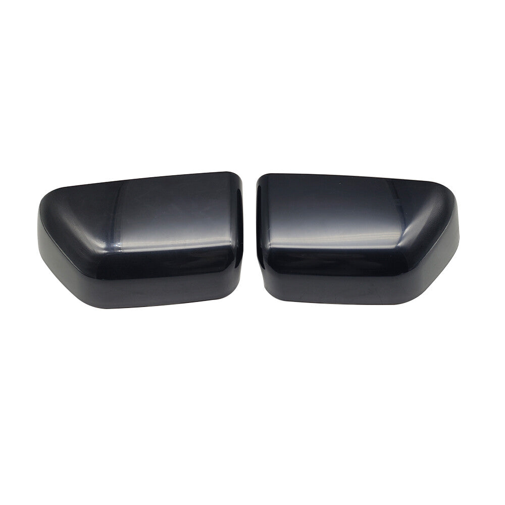 Black Mirror Cover Cap Set LH & RH For 2017-2022 Ford Super Duty F250 F350 F450