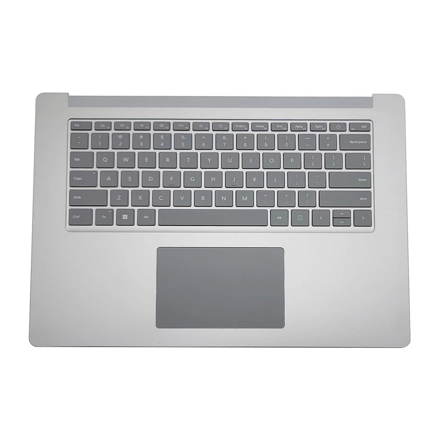 New Silver Palmrest Keyboard Touchpad For Microsoft Surface Laptop 3 15" 1873 US
