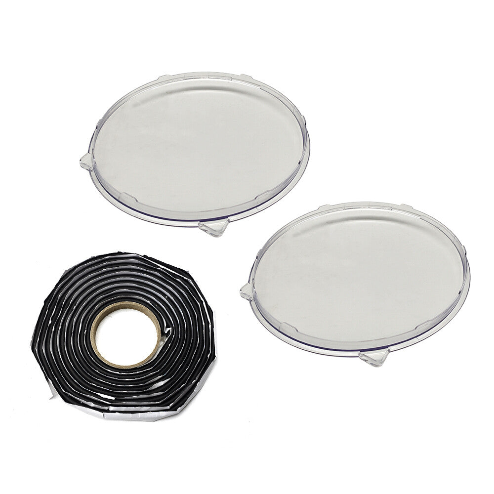 A Pair Front Headlight Lens Cover For 2020-2022 2023 Mercedes-Benz G-Class W464