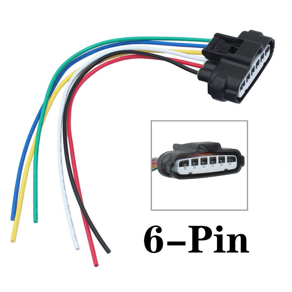 Connector Pigtail 6-way 90980-11858 Fit For Toyota Throttle Body Sensor New US