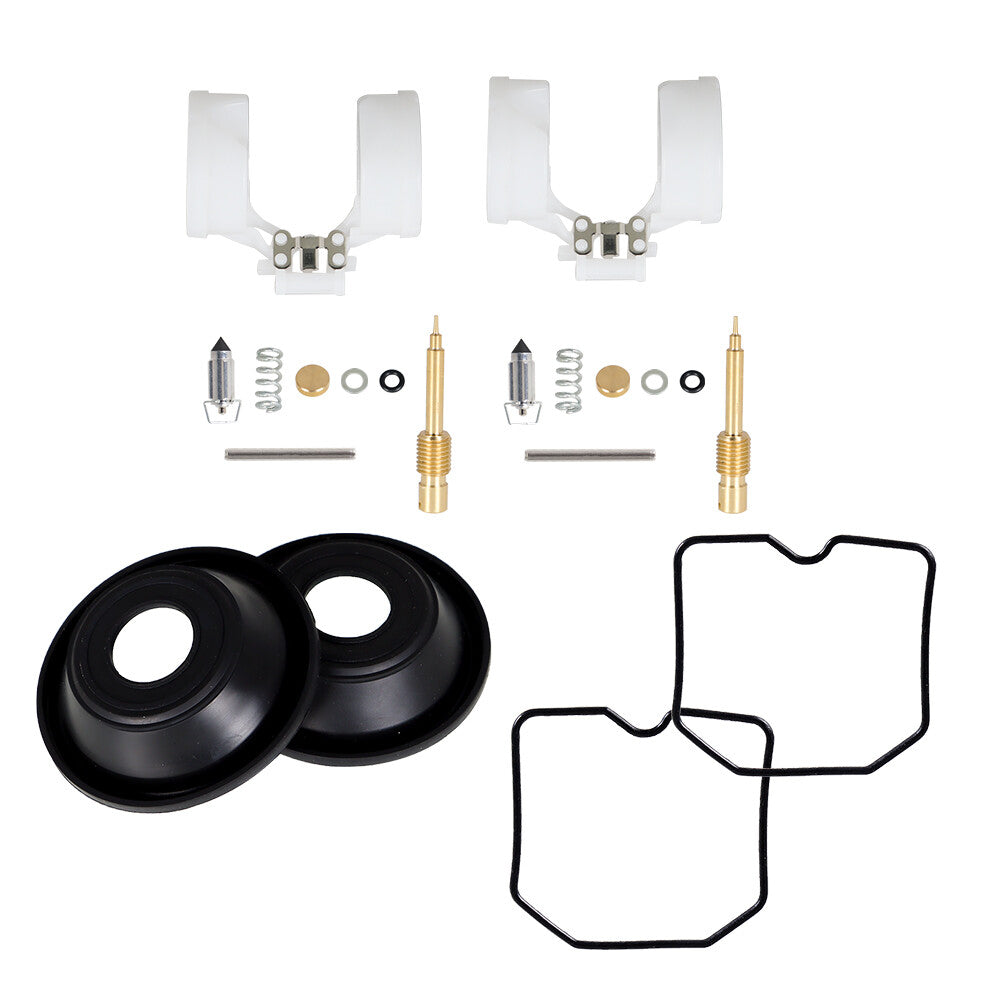 2X Carburetor Repair Kit Diaphragm For KAWASAKI EX250 Ninja 250R 2001-2012