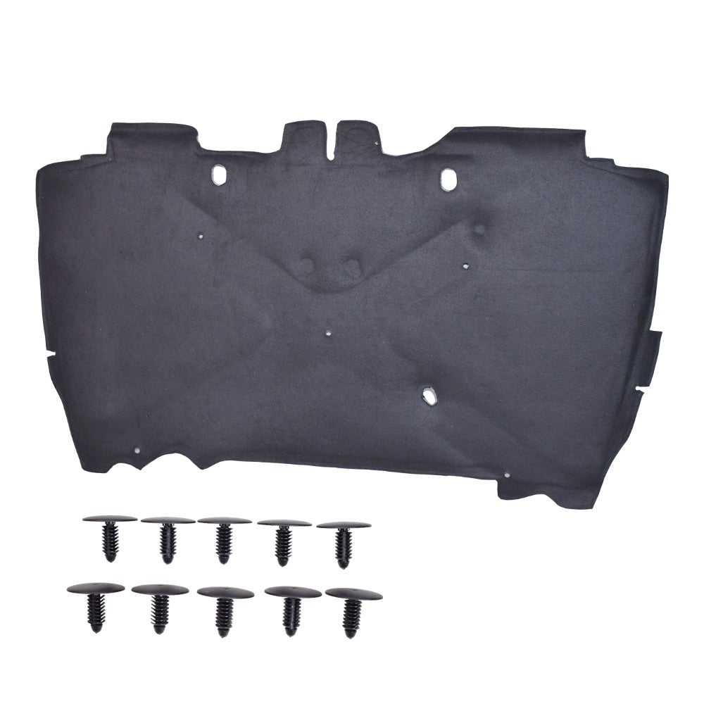 Engine Mat Hood Insulation Pad Heat Shield For Jeep Wrangler 3.6L 3.8L 2007-2017