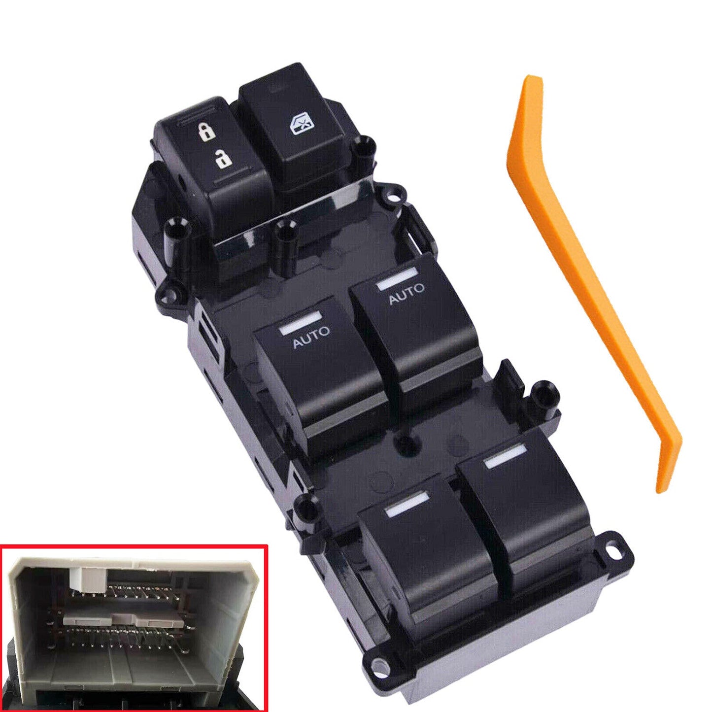 New For 2008-2012 Honda Accord EX EXL Master Power Window Door Switch Front Left