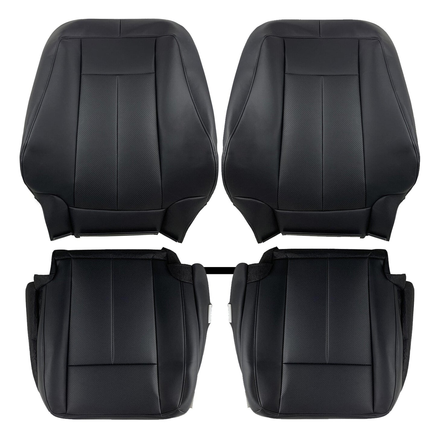Driver Passenger Bottom Top Leather Seat Cover 2007 2014 for Ford Expedition