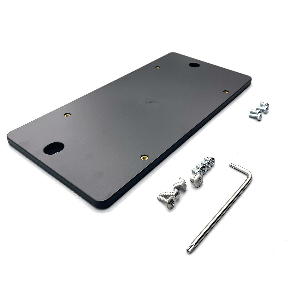 4G58271139B9 Rear License Plate Tag Holder Mount Bracket For Audi A6 S6 12-24