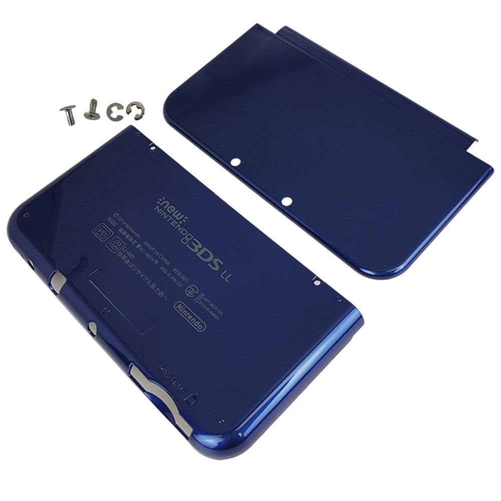 Top Bottom Cover Replacement Housing Shell Case For New Nintendo 3DS LL XL Blue