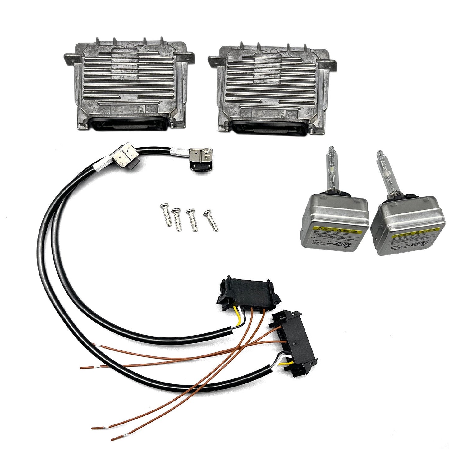 2x Xenon Ballast & D3S HID Bulb Control Unit For 2014-2017 Maserati Quattroporte