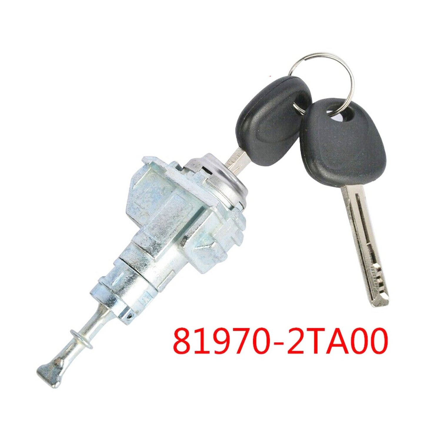 Door Lock Cylinde w/ 2 Keys Left Driver Side 819702TA00 For 2011-2015 Kia Optima
