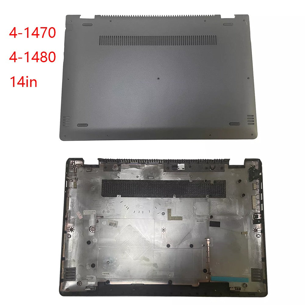 For Lenovo Flex 4-14 Flex 4-1470 4-1480 Bottom Case Base Cover AP1JE000800 Black