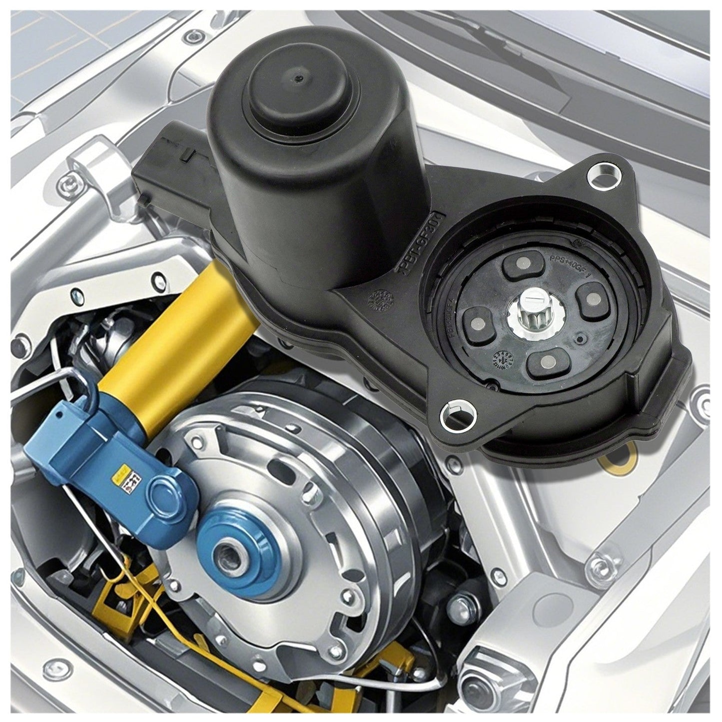 43020-T7A-000 Rear Parking Brake Actuator For Honda HRV EX EX-L LX 1.8L 2016-21
