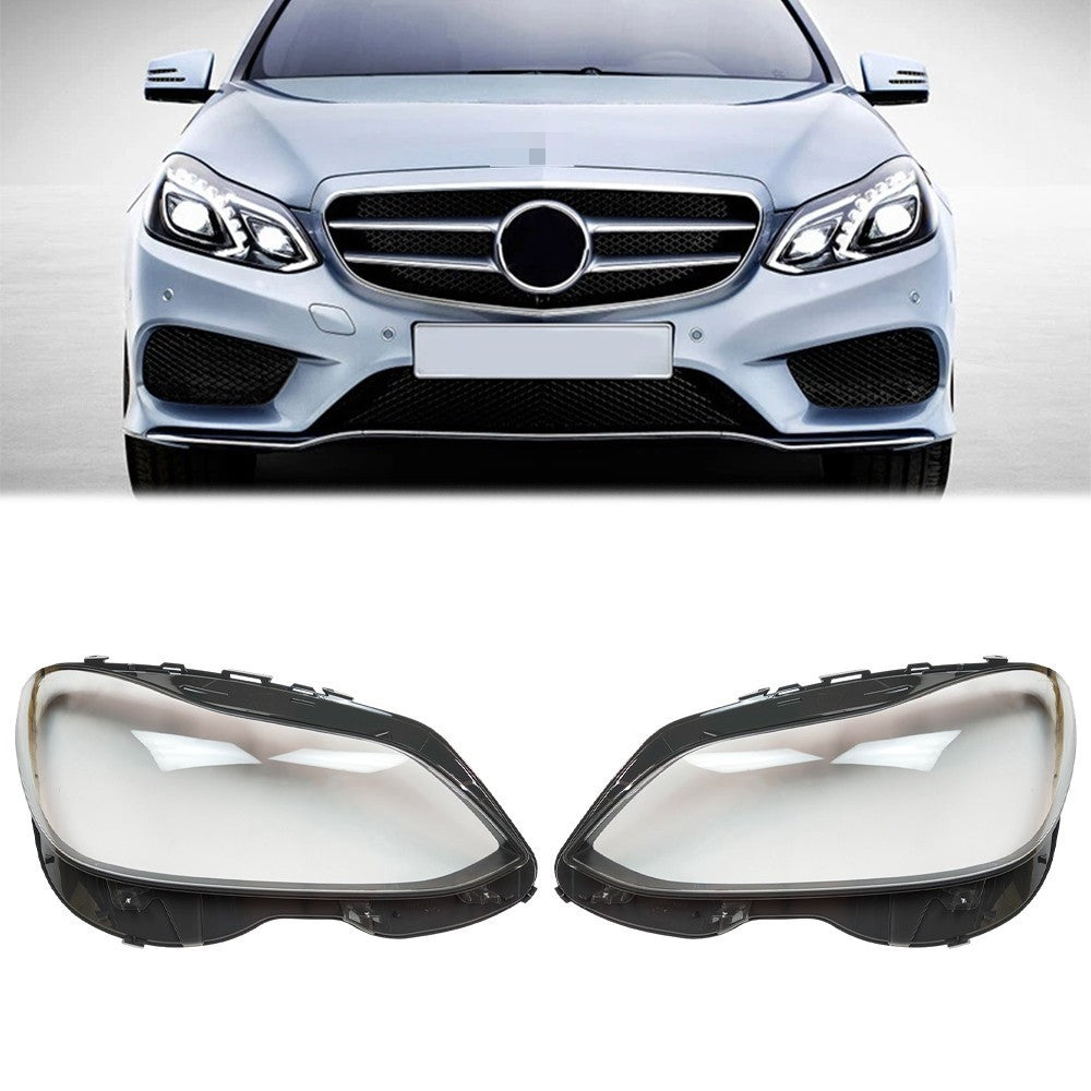 Headlight Lens Cover For Mercedes W212 E-Class E350 E500 E250 2015