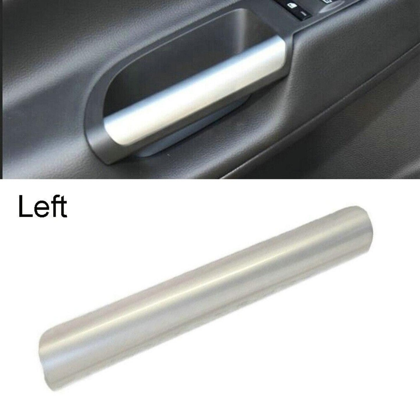 NEW For Ford Escape 13-19 Front LH Door Handle Grab Trim Molding LEFT SILVER