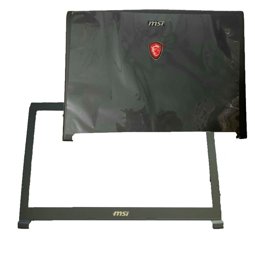 NewBlack Lid Back Cover & Bezel For MSI GE72 GE72VR 6RF 7RF Pro MS-1791 MS-1794