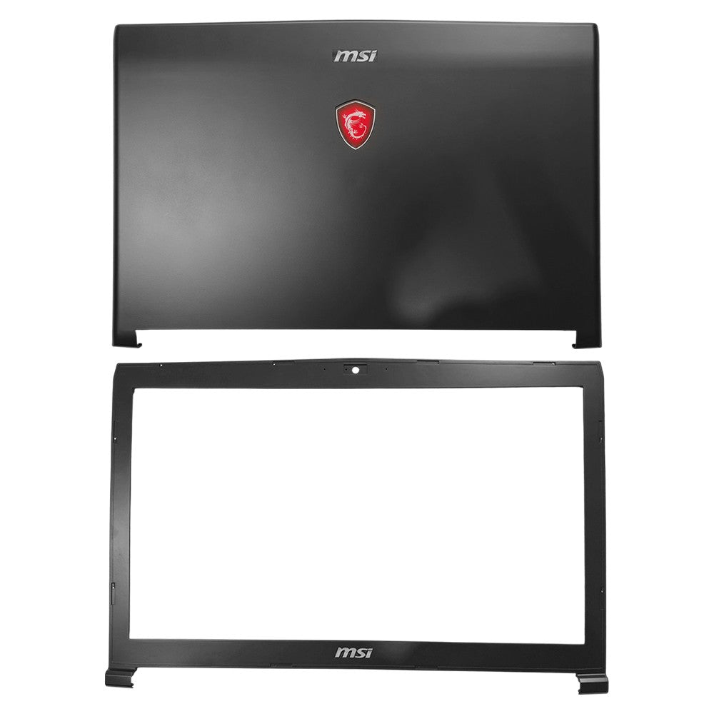 New LCD Back Cover+Front Bezel For MSI GL72 GP72 MS-1795 MS-1796 MS-1799 MS-179B