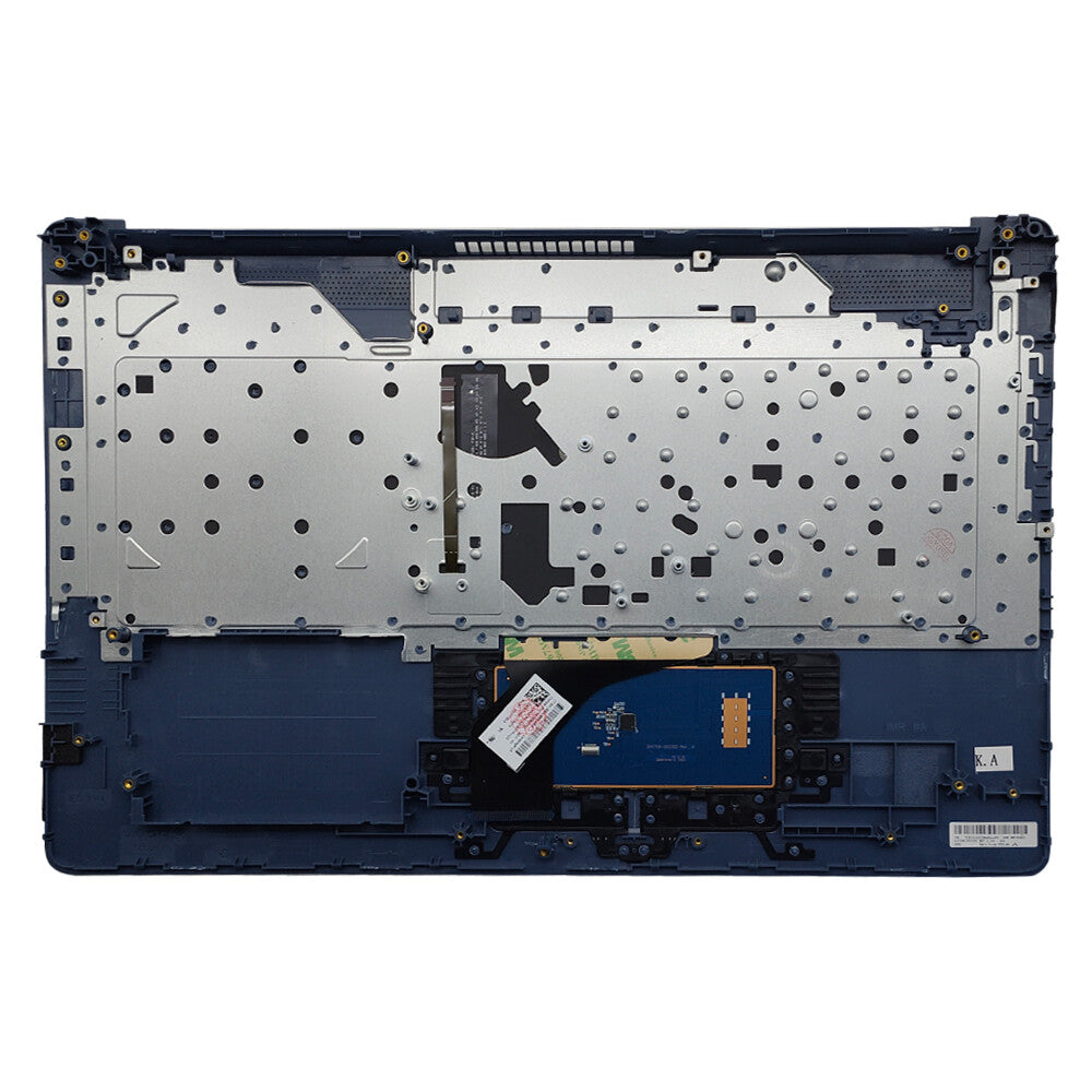 New Blue Palmrest Touchpad For HP 17T-BY 17-CA 17-BY Backlit Keyboard M12337-001