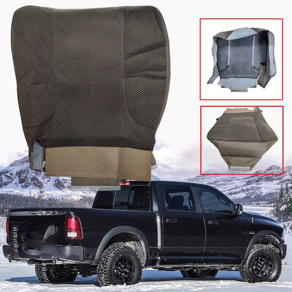 Driver Side Bottom Cloth Seat Cover Tan For 2003-2005 Dodge Ram 1500 2500 3500