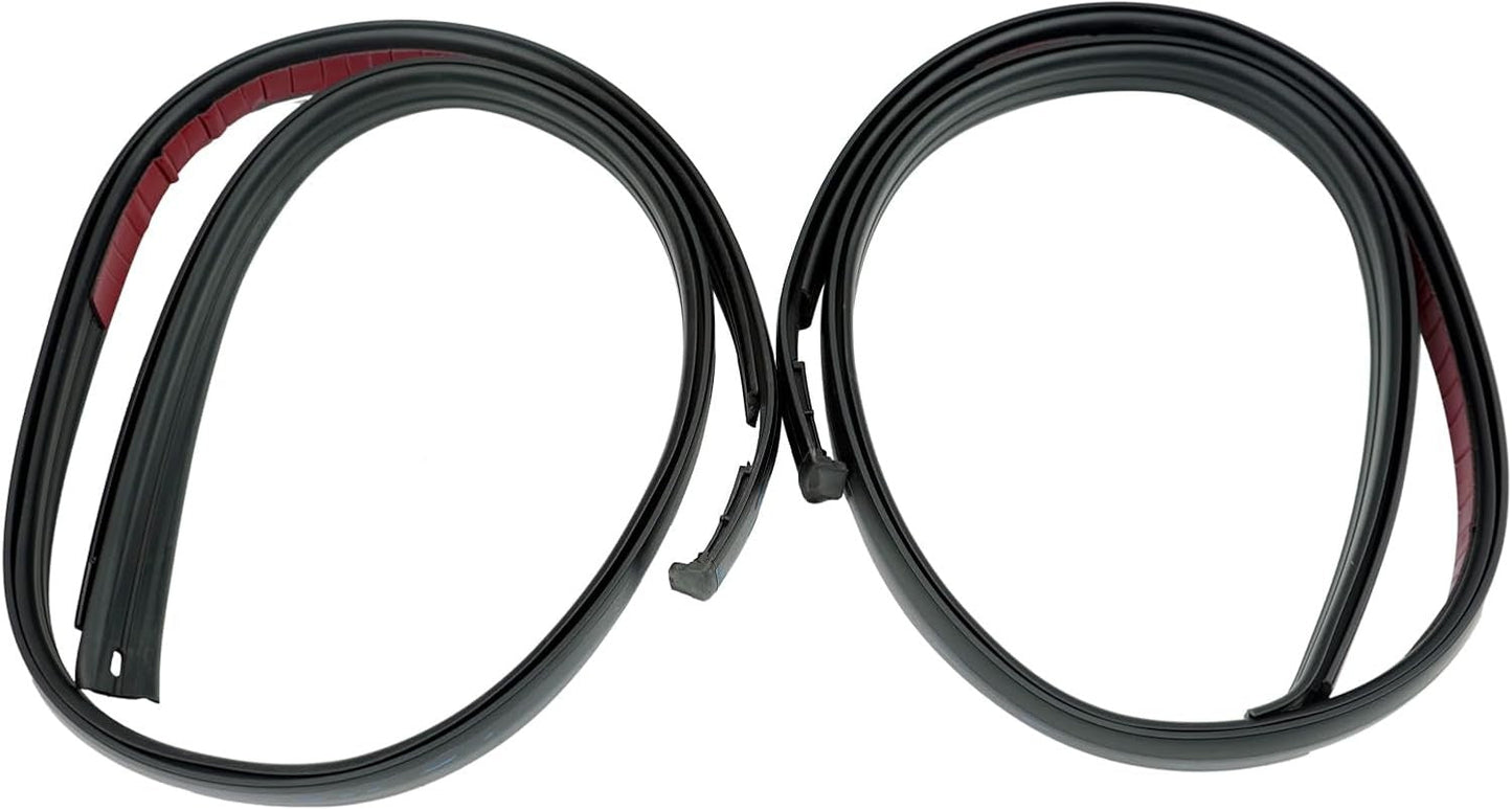 2x Roof Molding Drip Weatherstrip 75551-0C050 For Toyota Tundra Double Cab 07-20