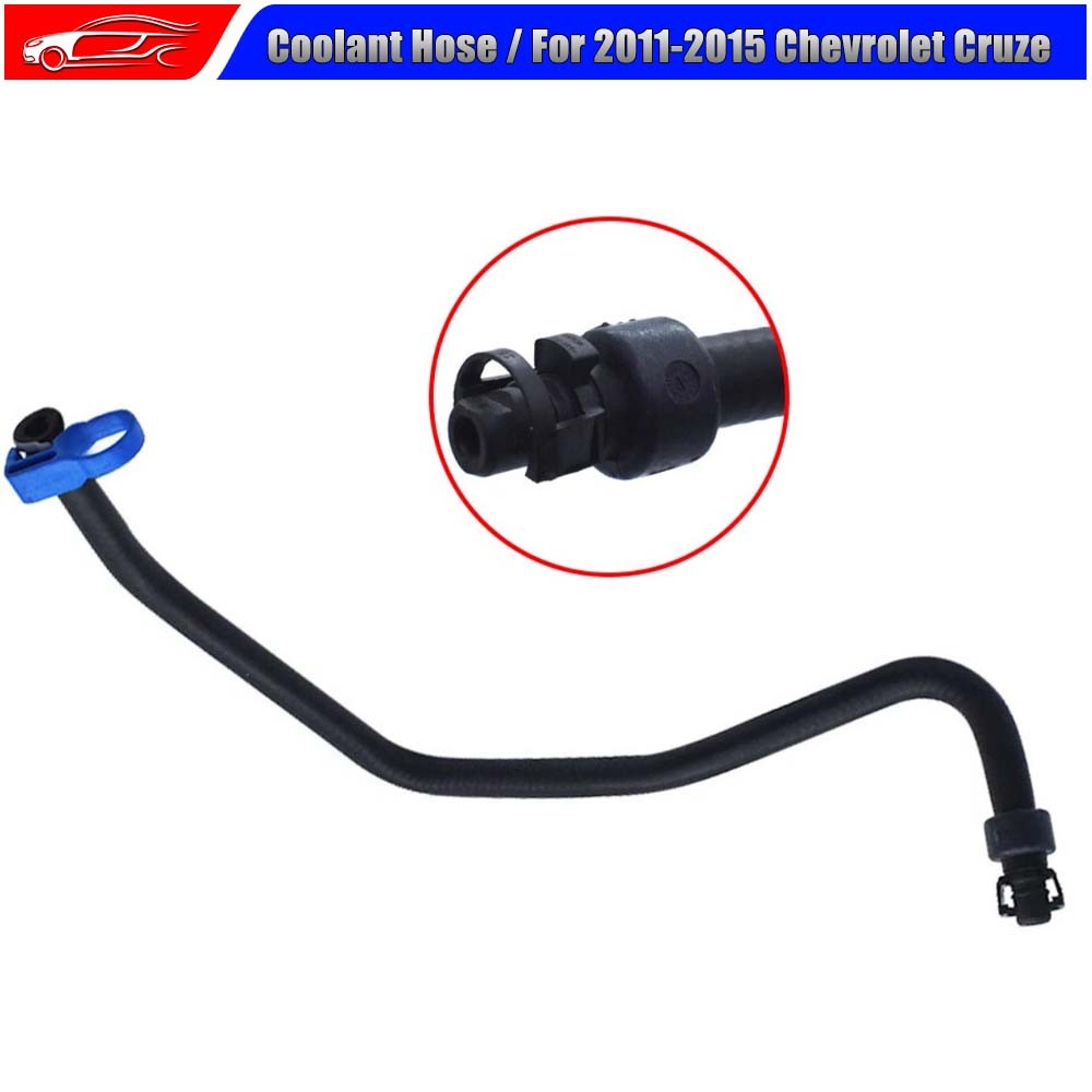 Coolant Bypass Hose From Outlet To Reservoir 13251447 For Chevy Cruze 11-16 1.4L