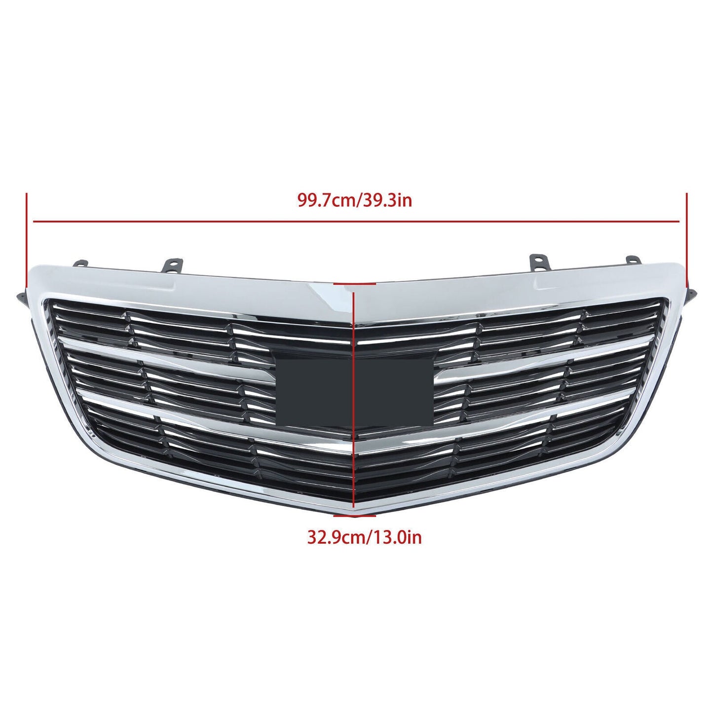 Front Upper Bumper Grille Chrome 22879627 For 2015-2019 Cadillac ATS