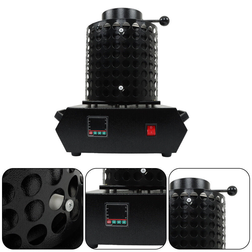 Electric Furnace Melting 1+3KG For Metals Gold Silver Copper Digital Smelting