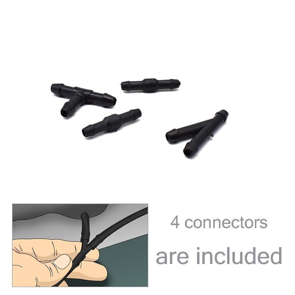 For Honda Pilot 2009-2015 Windshield Hood Nozzle Wiper Spray Kit 76810-SZA-A01ZA