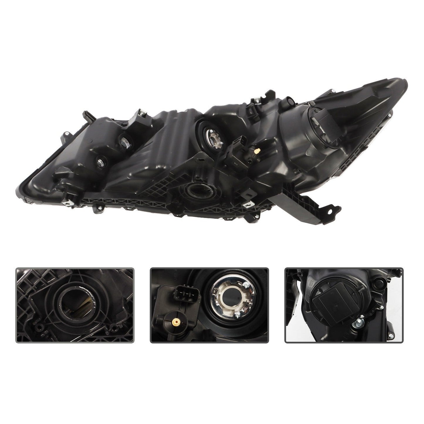 Honda Accord Crosstour 2010-2012 Headlight Assembly Pair Replacement