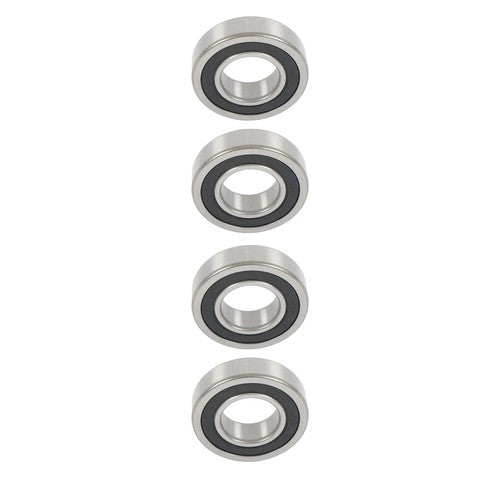4Pcs 62/32-2RS Bearings 32×65×17mm Double Rubber Seals Deep Groove Ball Bearing