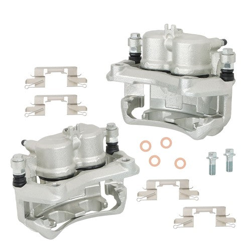 19-B3123A Front LH & RH Brake Caliper w/ Bracket For Nissan Pathfinder 2005-2012