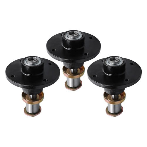 796235 796235X 3 Pcs Lawn Mower Spindle For Hustler Super Z ATZ 52" 60" 72" Deck