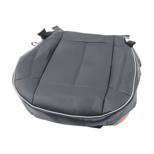 Driver Bottom Seat Cover For Hummer H3 2006-2009 2010 Black Leather Replacement