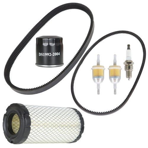 Gas Golf Cart Fit For Club Car Precedent 2004+ W/ FE350 motor Tune Up Kit Belts
