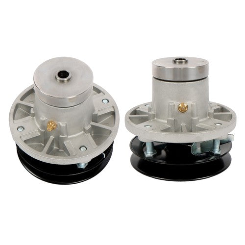 2Pcs Lawn Mower Spindle Assembly For John Deere AM108925 AM107590 38" Deck