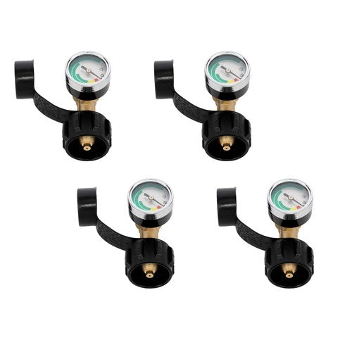 4-PCS QCC1 Inflation Joint Gas Tank Copper Converter Head POL Joint Propane